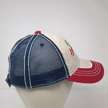 Lagoon Park 1886 Strapback Trucker Cap Multicolor One Size Adjustable Mesh Back