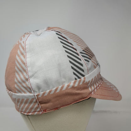 Army Cap Green One Size Reversible Camo Geometric Pattern Work Welders Soft Hat