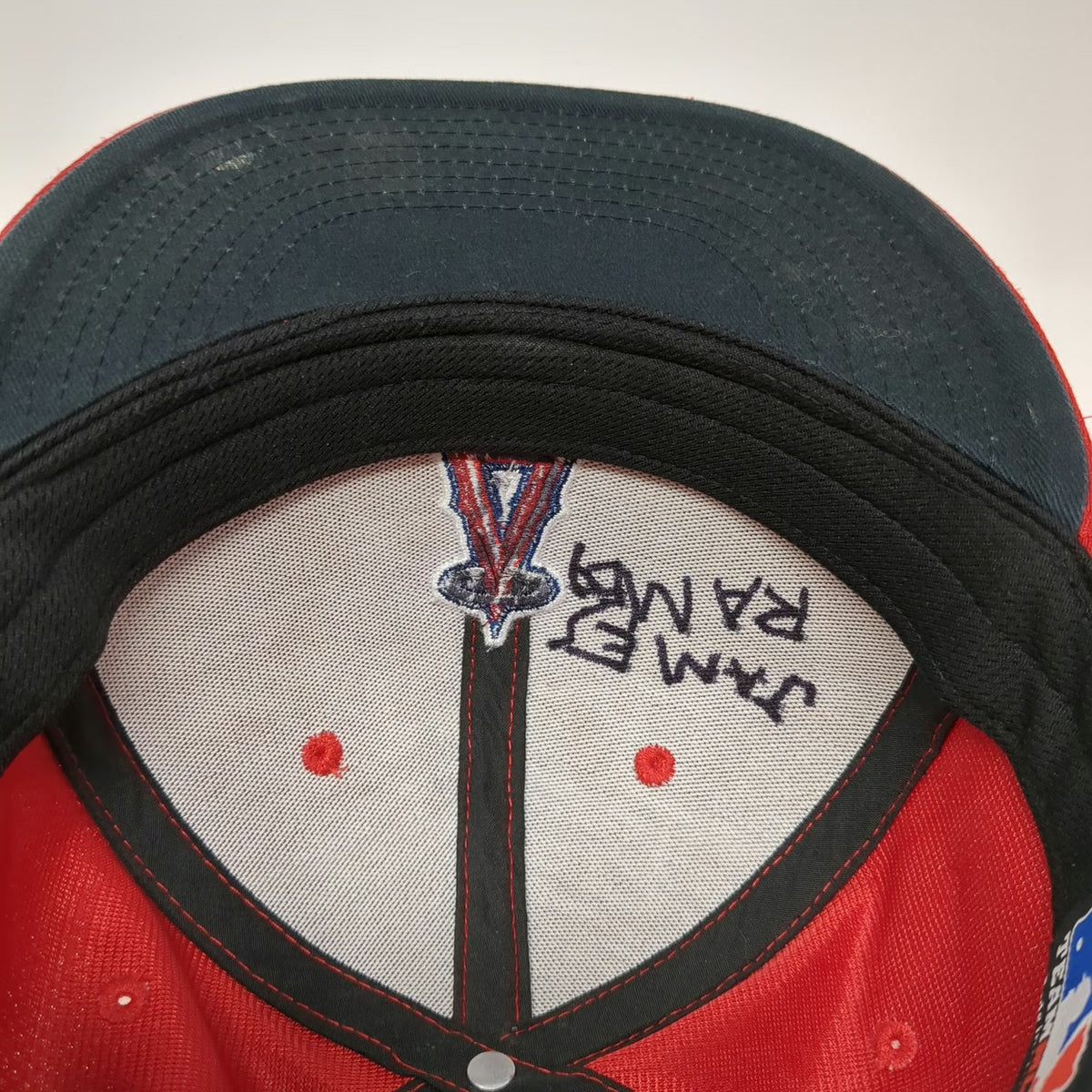 OC Sports Los Angeles Angels MLB Baseball Cap Red Youth Strapback Hat Embroidery
