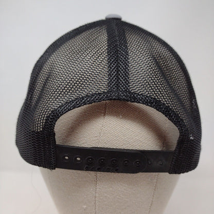 WWT Construction Snapback Trucker Hat Gray OSFA Adjustable Mesh Pacific Headwear
