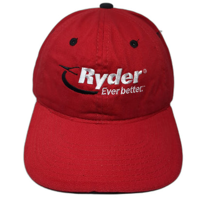 Outdoor Cap Baseball Cap Red One Size Ryder Ever Better Strapback Hat Logistics