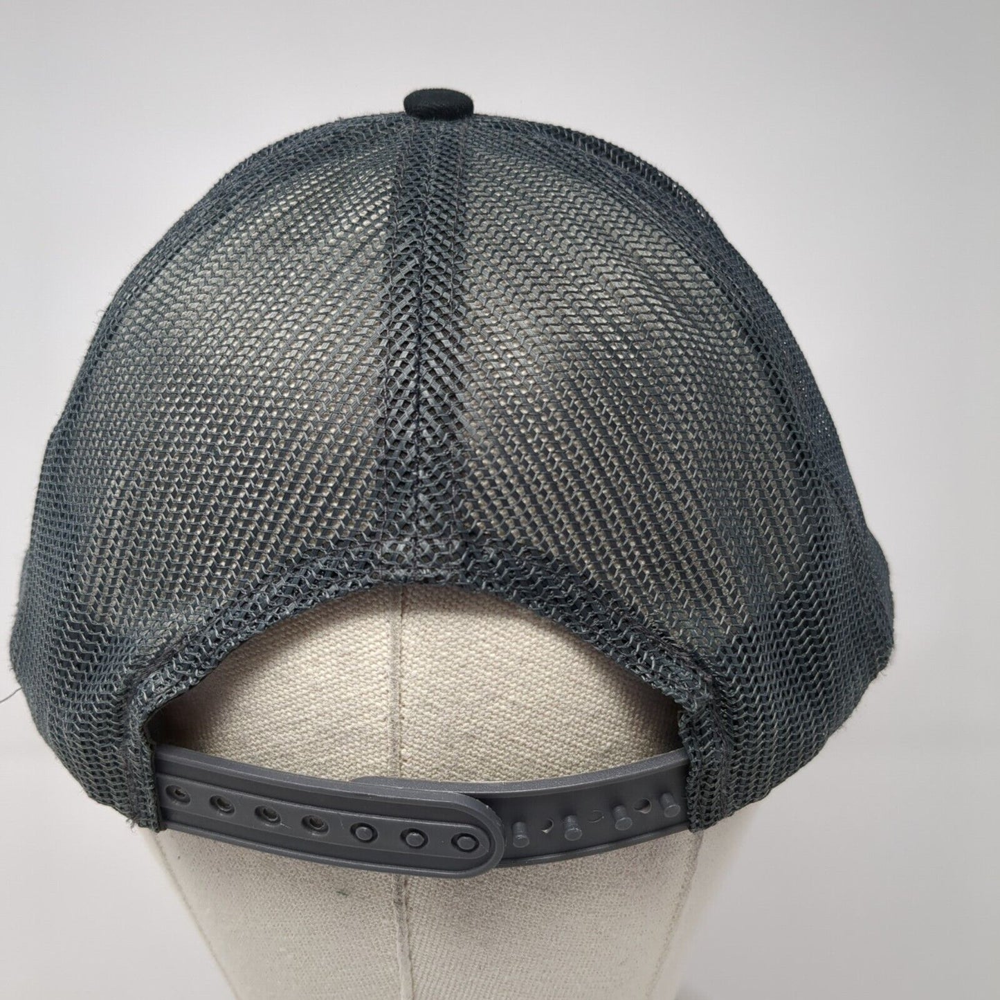 T-Meridian Snapback Mesh Back Trucker Hat Gray One Size Port Authority