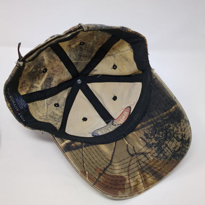 Central rto Strapback Hat Camouflage OS Adjustable Embroidered Port Authority