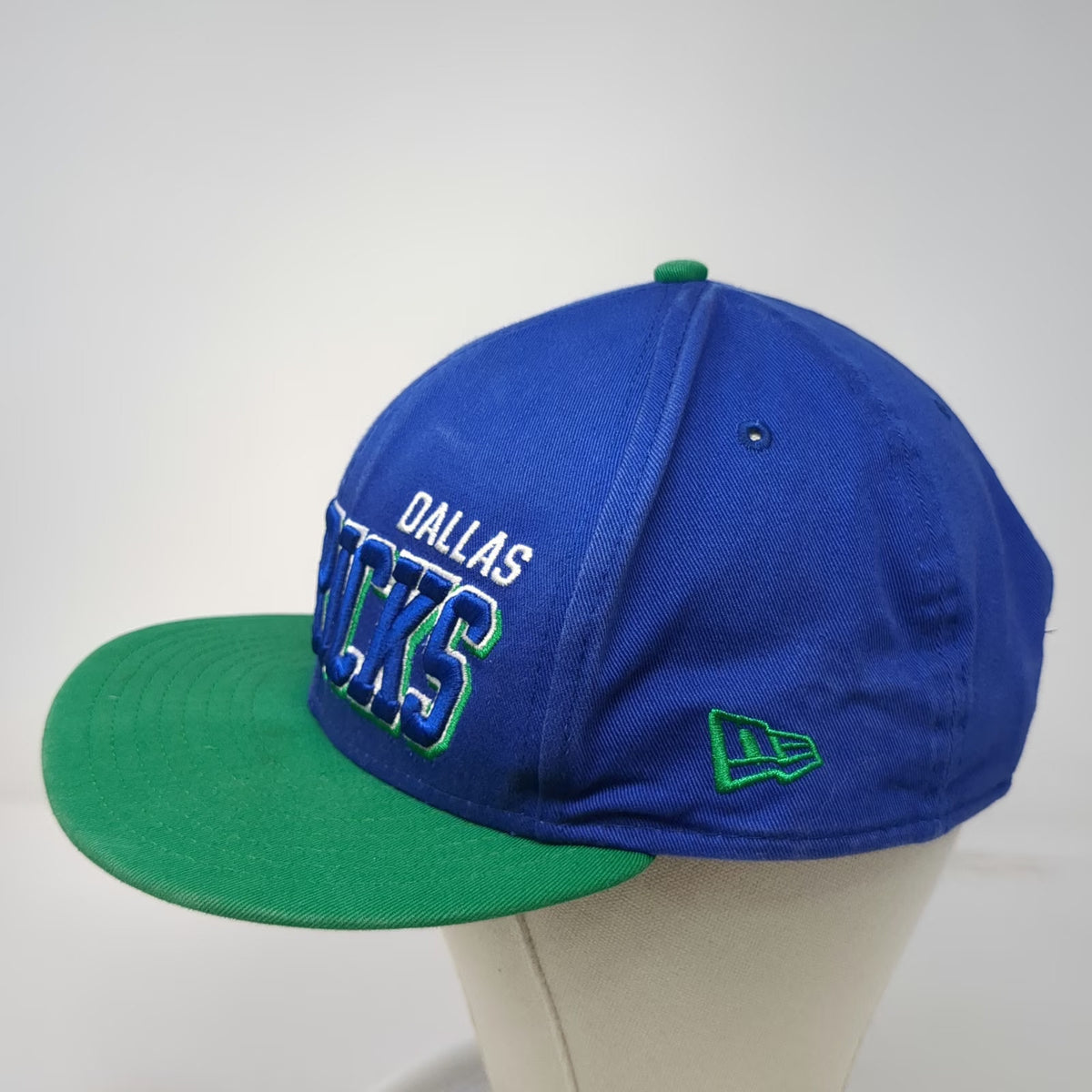 Dallas Mavericks NBA New Era Snapback Blue Green One Size Hardwood Classics Hat