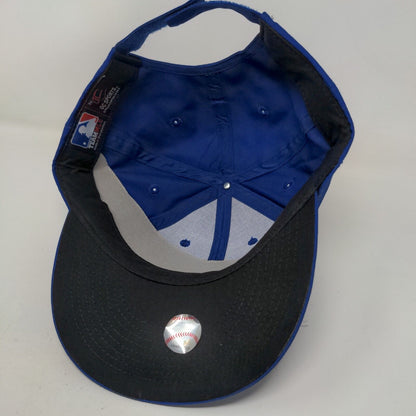 OC Sports Men's Strapback Hat Blue OSFM Embroidered New York Mets Logo