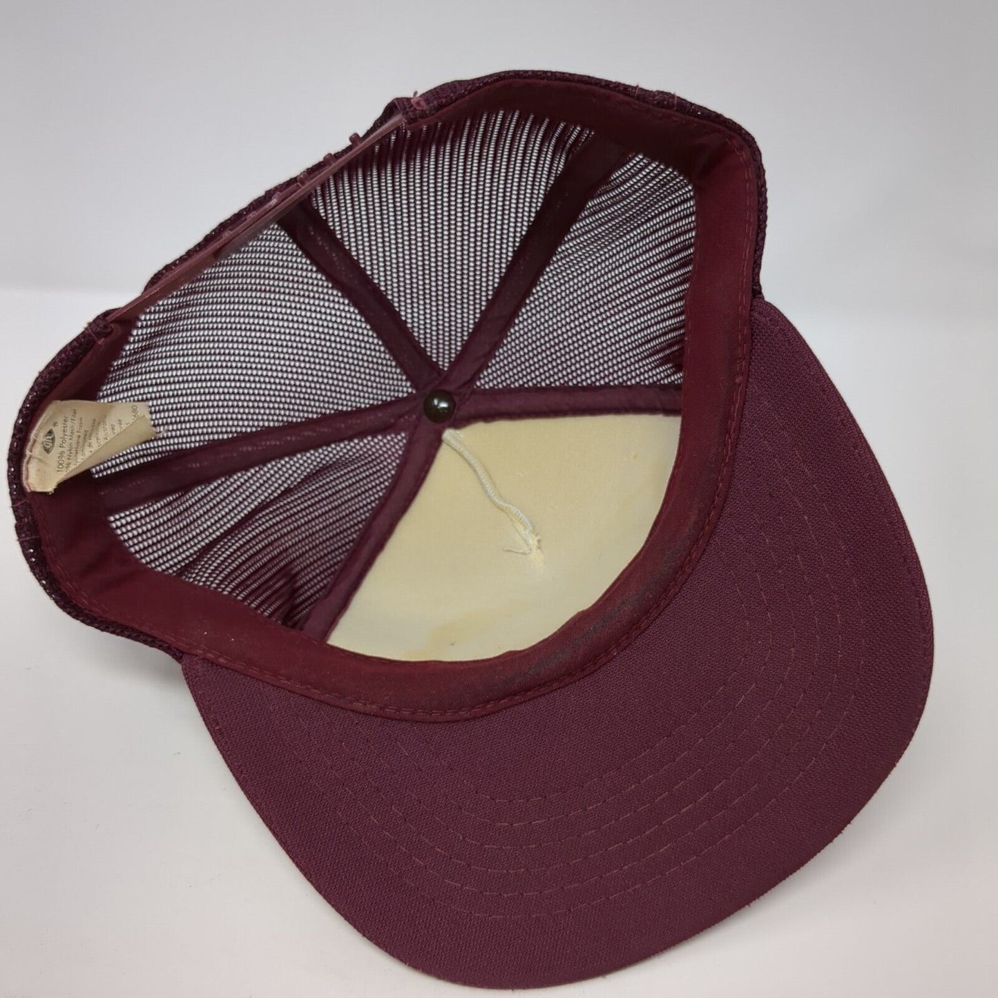 Hike Odessa Ontario Canada Snapback Trucker Hat Red OS Adjustable Mesh Back YR