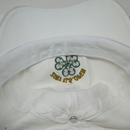 USGA Baseball Cap White One Size 2017 U.S. Open Erin Hills Member Shamrock Hat