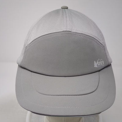 REI Co-op Gray Baseball Cap OS Mesh Adjustable Hiking Outdoor Performance Hat