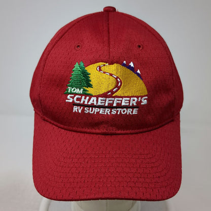 Port Authority Baseball Cap Red One Size Tom Schaeffers RV Superstore Mesh Hat