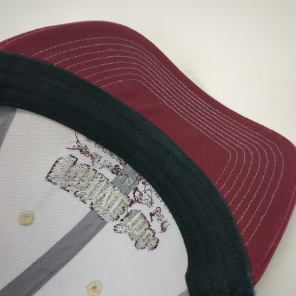 Outdoor Cap Trucker Hat Beige Red Gray One Size Prime Inc Reefer Division Logo