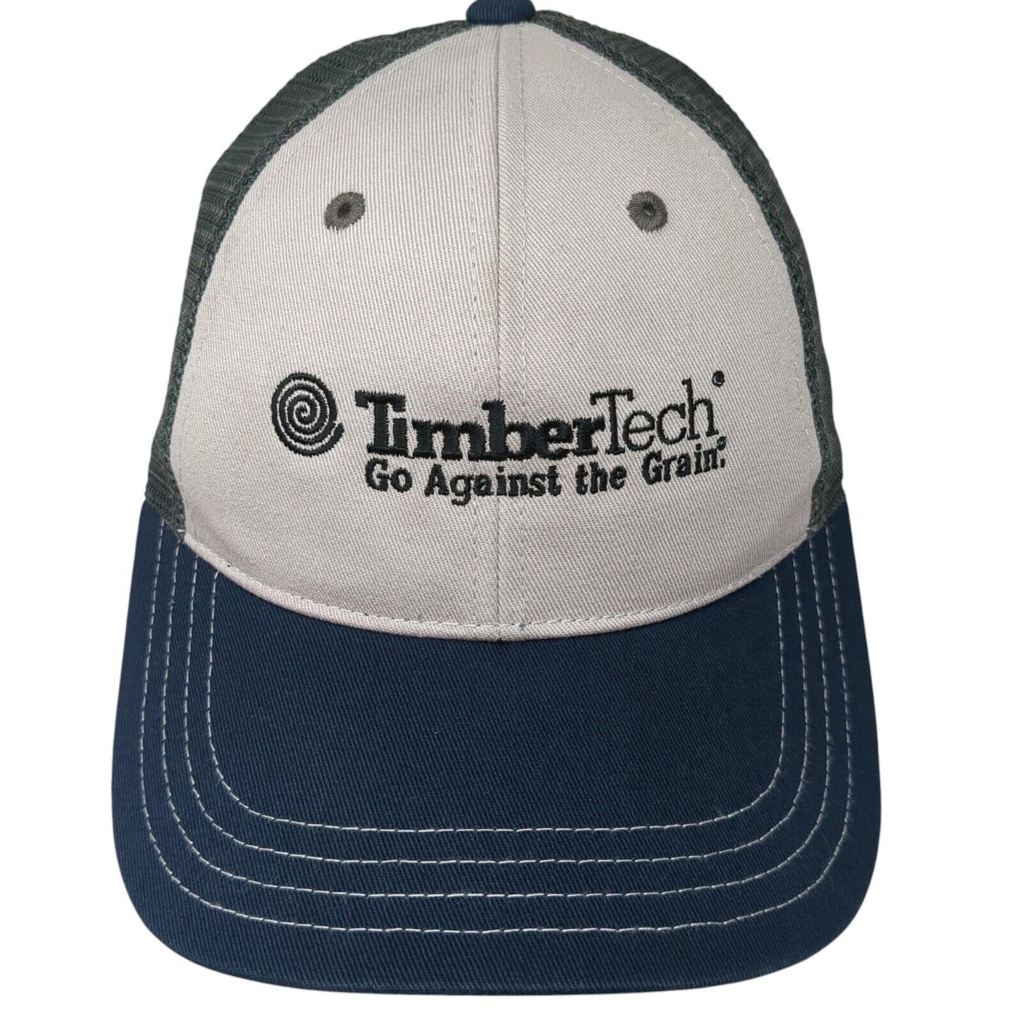 TimberTech Go Against The Grain Snapback Trucker Hat Multi OS Mesh Back District