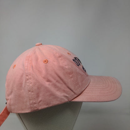 Old Hookers Bait & Tackle Slideback Hat Pink One Size Embroidered