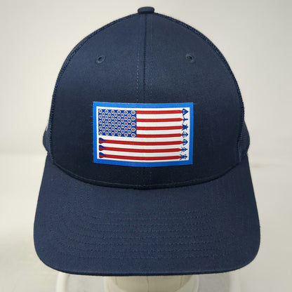 Richardson Trucker Hat Blue One Size Snapback Morrell Archery Target