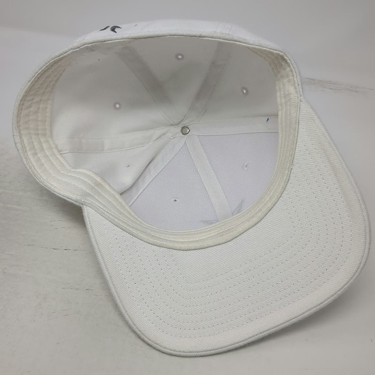 Hurley Baseball Cap White One Size Boise State Broncos Embroidered Logo Hat