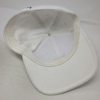 Hurley Baseball Cap White One Size Boise State Broncos Embroidered Logo Hat