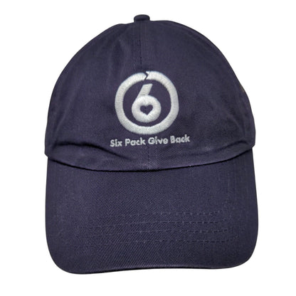 Six Pack Give Back Slideback Hat Purple One Size Embroidered Scentsy