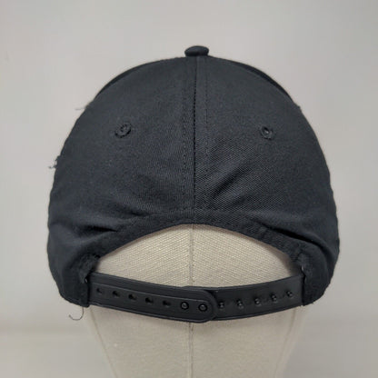 Naruto Snapback Hat Black Youth OSFM Adjustable Colorblock Vent Holes