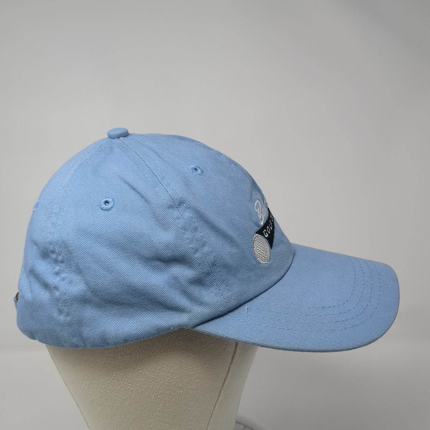 Bella Rosa Golf Course Slideback Baseball Cap Blue Medium American Dry Goods