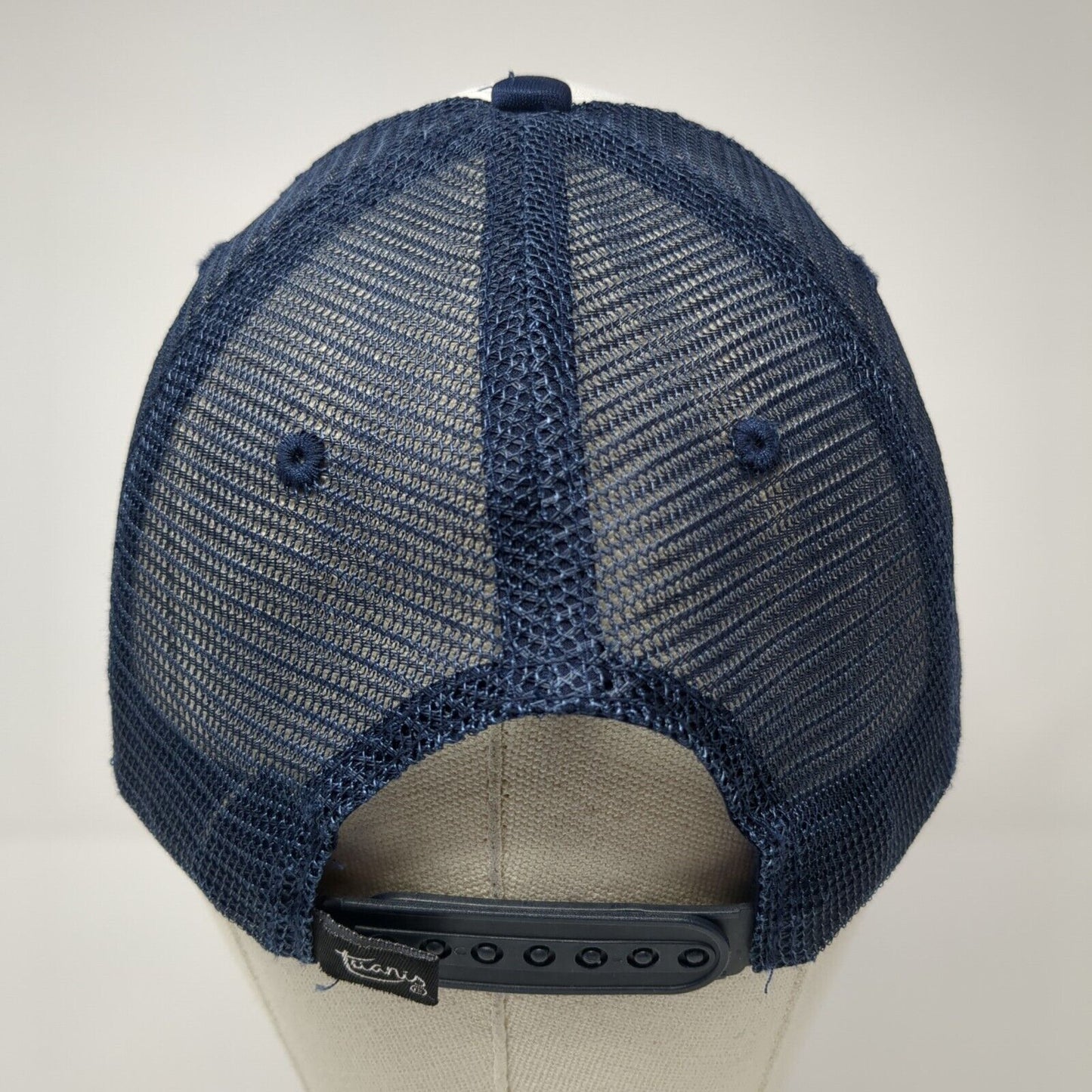 Costa Rica Pura Vida Snapback Mesh Back Trucker Hat Blue One Size Tuanis