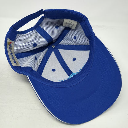 Adams Blue Baseball Cap One Size Baha Bay Bahamas Flag Water Park Resort Hat