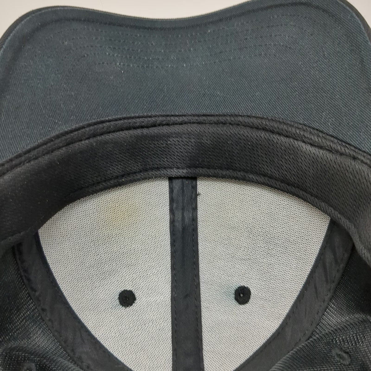 adidas Baseball Cap Black One Size Structured Performance Logo Adjustable Hat