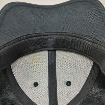 adidas Baseball Cap Black One Size Structured Performance Logo Adjustable Hat