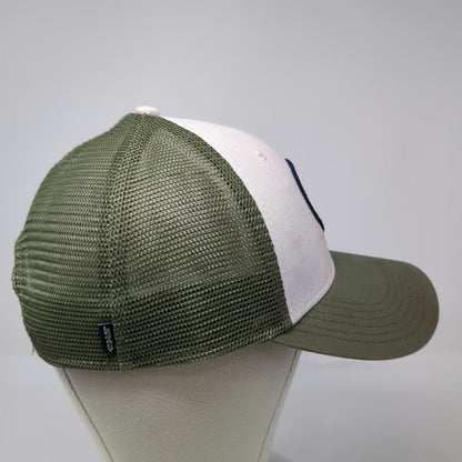 Legacy Trucker Hat Green White One Size Seabrook Island South Carolina Snapback