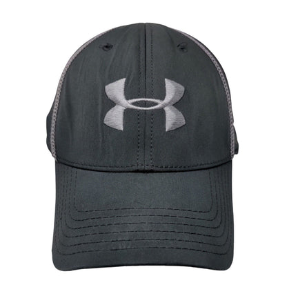 Under Armour Fitted Hat Large/XL Black Embroidered Logo Vent Holes