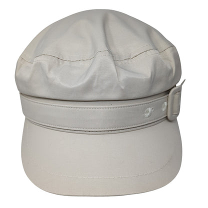 Unbranded Cadet Army Cap Beige One Size Lightweight Military Blank