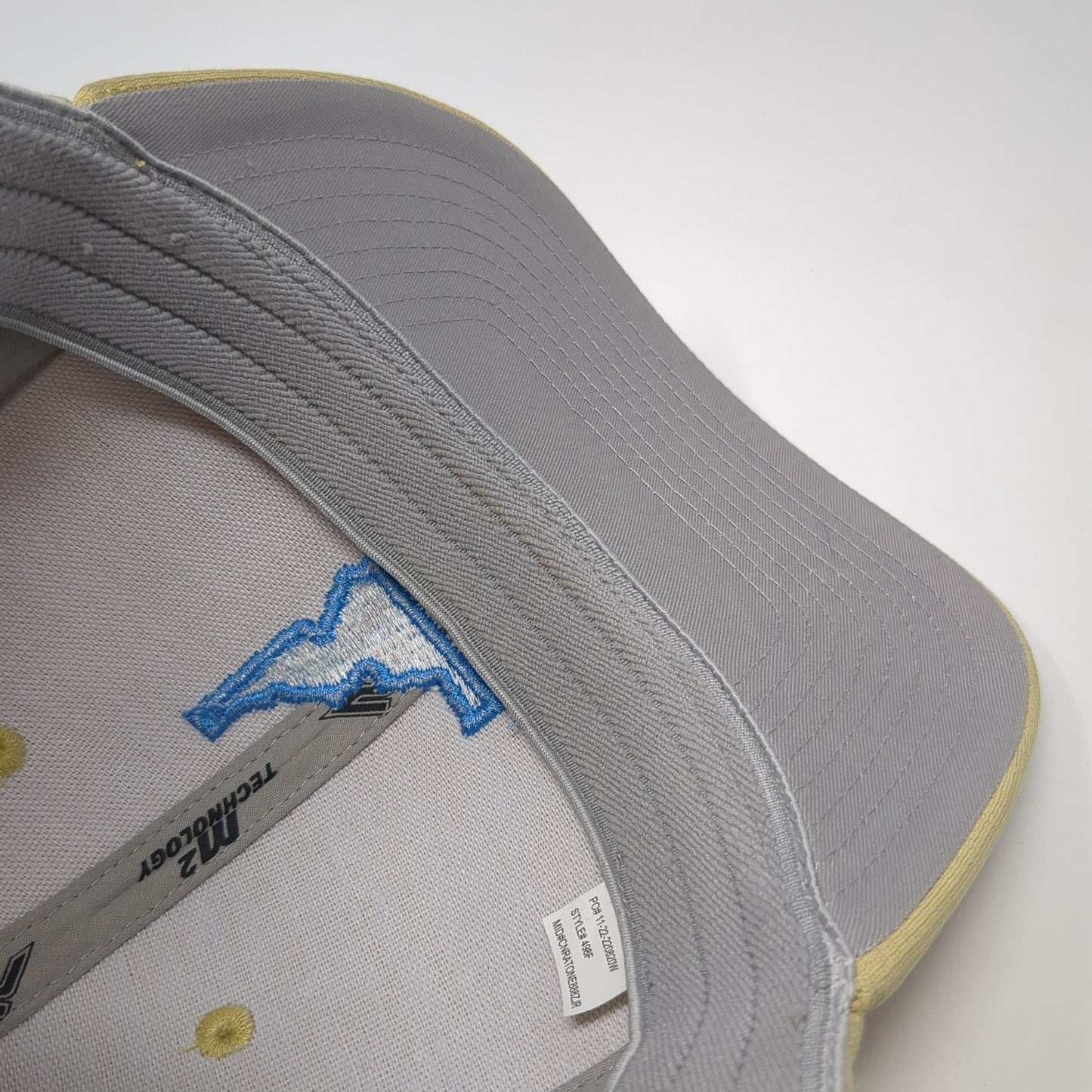 Build Idaho Fathom Realty Fitted Hat Yellow 8 Pacific Headwear Performance