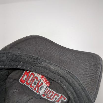Rock And Roll Hall Of Fame Slideback Hat Gray OS Adjustable Embroidered 6 Panel