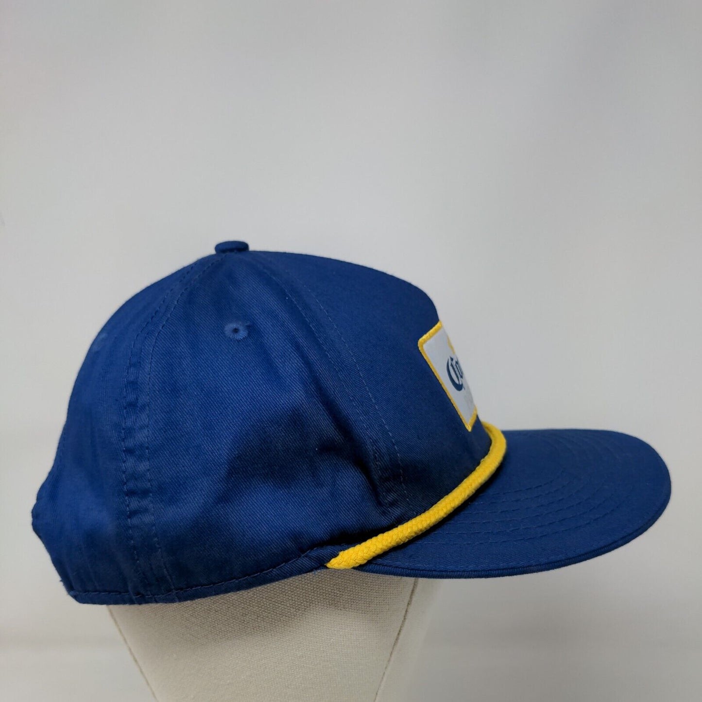 Corona Premier Patch Snapback Rope Hat Blue One Size Adjustable