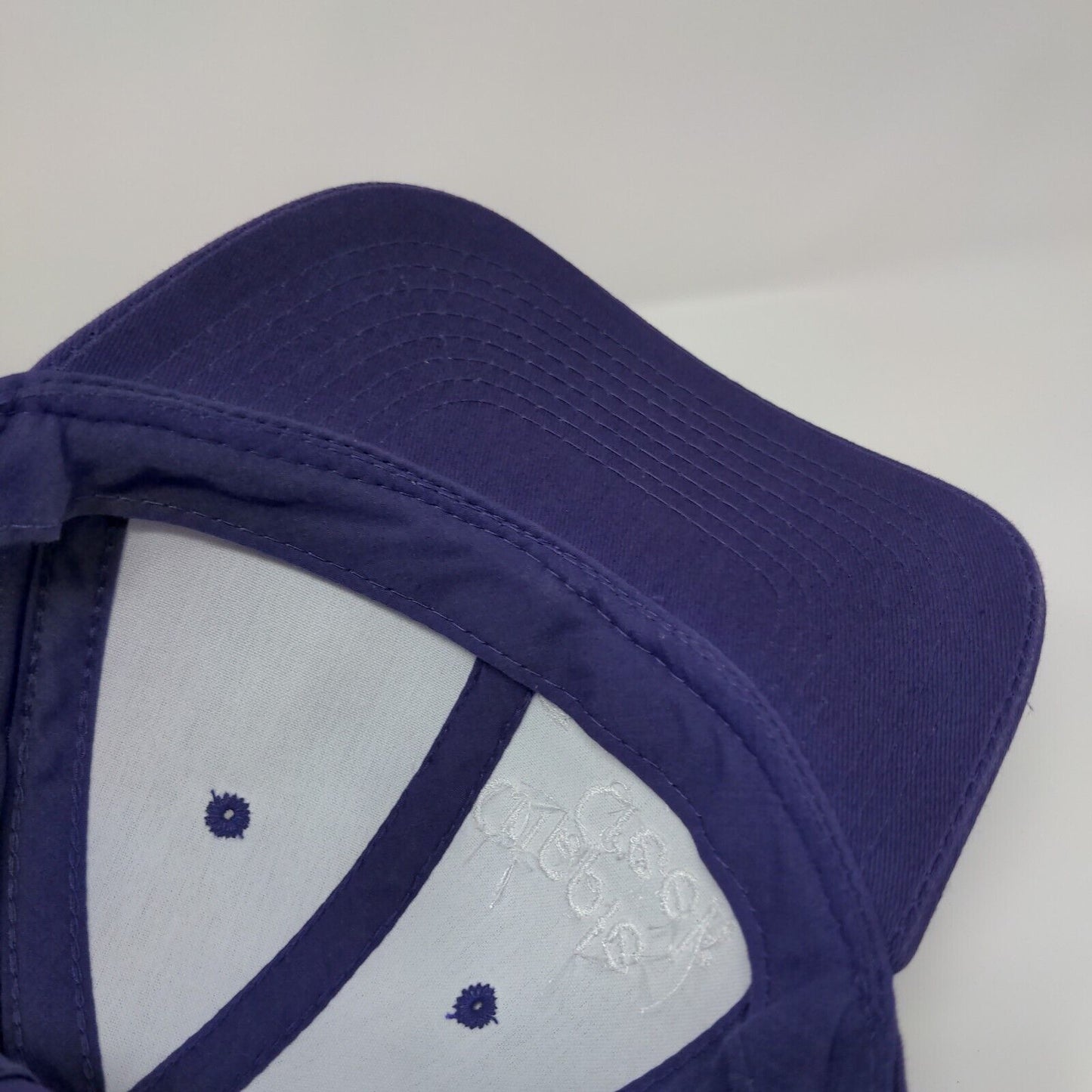Cripple Creek Enterprises Strapback Hat Purple OSFM Outdoor Cap