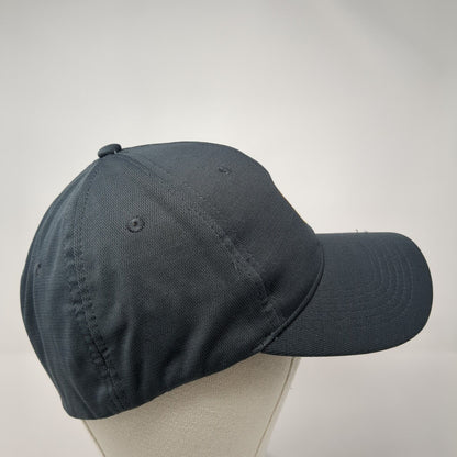 Ono Gelato Ice Cream Fitted Hat Gray S/M Embroidered Stretch 6 Panel