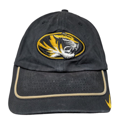 Nike Team Men's Strapback Hat Black OSFA Embroidered Mizzou Missouri Tigers Logo