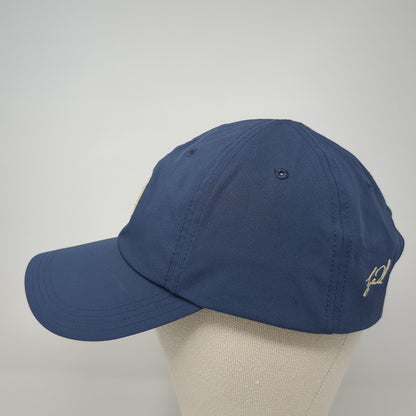 Tiger Woods Slideback Baseball Cap Blue One Size Adjustable Embroidered 6 Panel