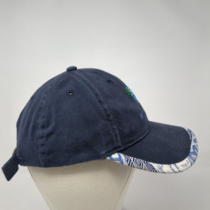 Hawaii Slideback Baseball Cap Blue One Size Adjustable Embroidered 6 Panel
