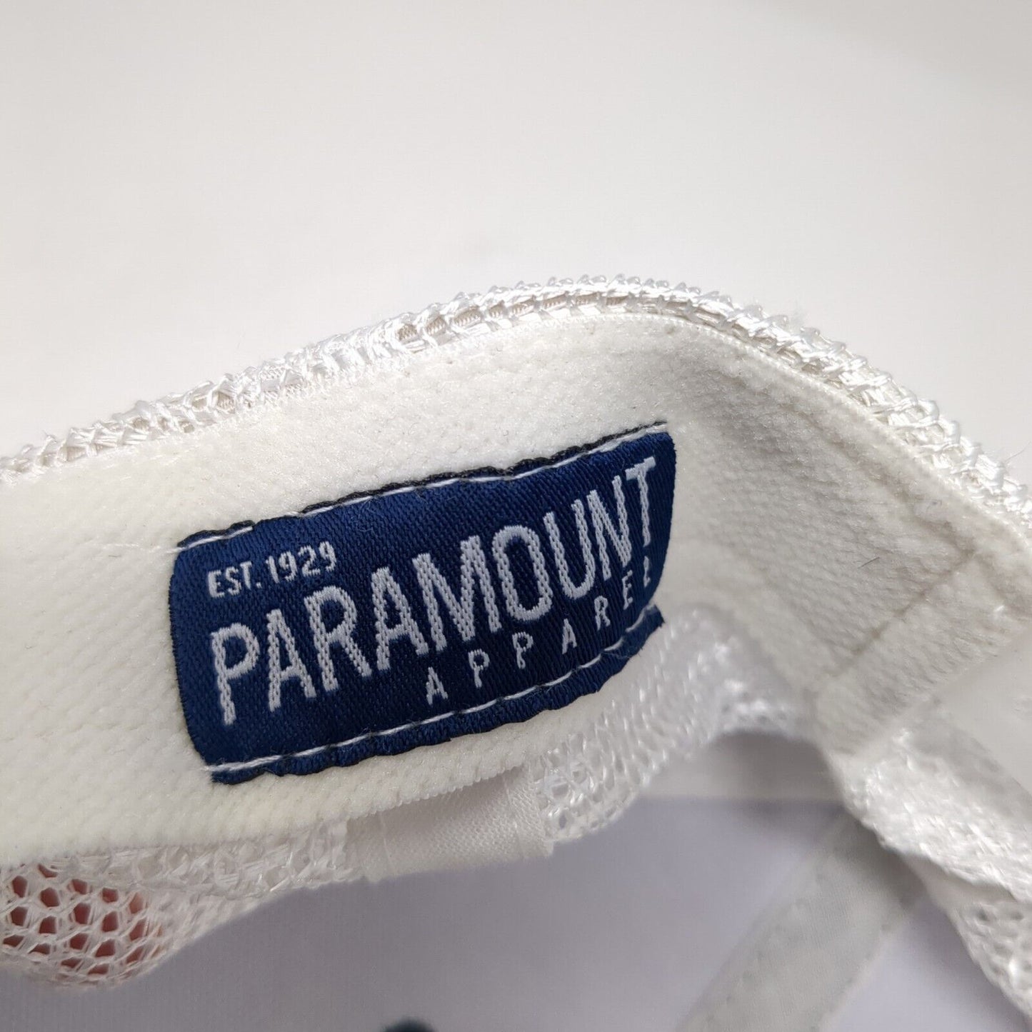 Full Value Pork Snapback Trucker Hat Blue OS Adjustable Mesh Back Paramount