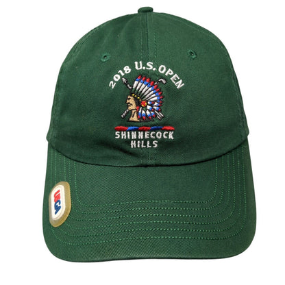 2018 U.S. Open Shinnecock Hills Slideback Hat Green One Size USGA