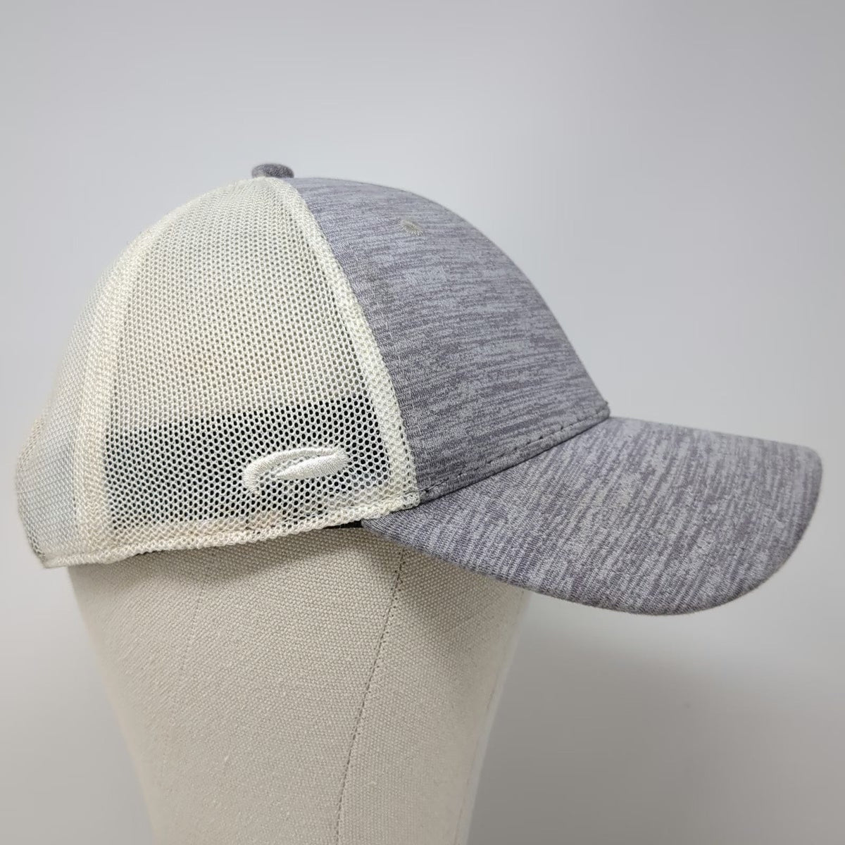 Pukka Trucker Hat Gray White One Size Tamarack Resort Patch Mesh Snapback