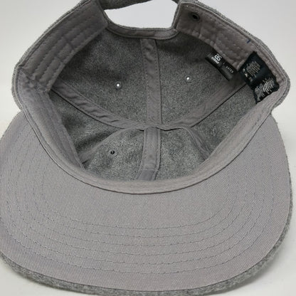 AS Colour Baseball Cap Gray One Size Sun Valley Idaho Moose Patch Wool Blend Hat