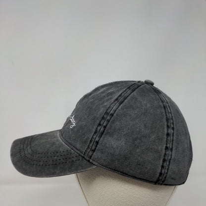 Bad Hair Day Slideback Hat Gray OSFM Adjustable Solid David And Young