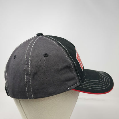 Rapala 5 Panel Black Hat One Size Embroidered Logo Adjustable Fishing Lure Cap