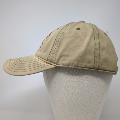 Otto Baseball Cap Beige One Size Slideback Gem State Fly Fishers Idaho Hat