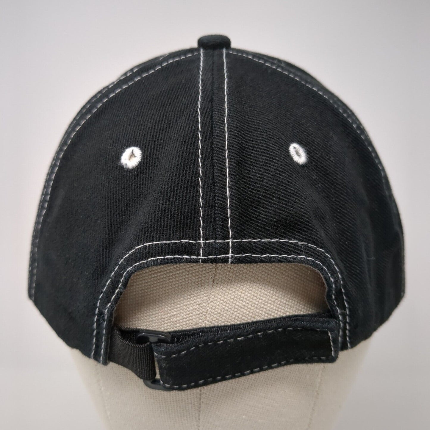 Toyota Spell Out Strapback Hat Multi One Size Embroidered Colorblock