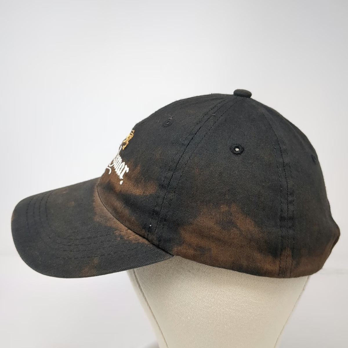 Quake City Caps Kretschmar Deli Lion Logo Black Baseball Cap One Size Slideback