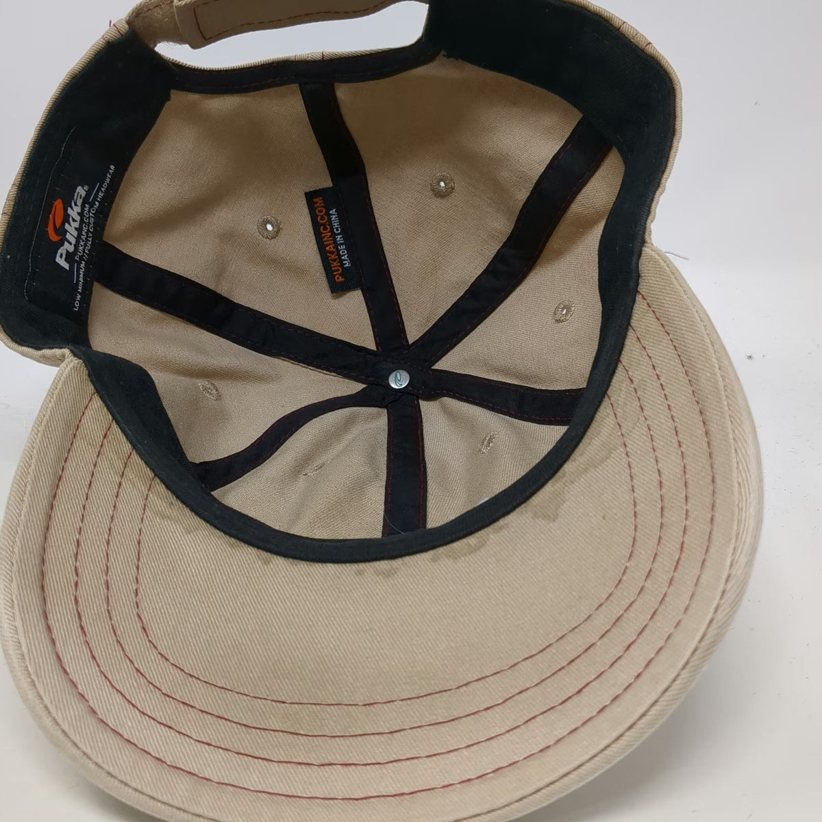 Pukka Baseball Cap Beige One Size Jug Mountain Ranch McCall Idaho Cotton Hat