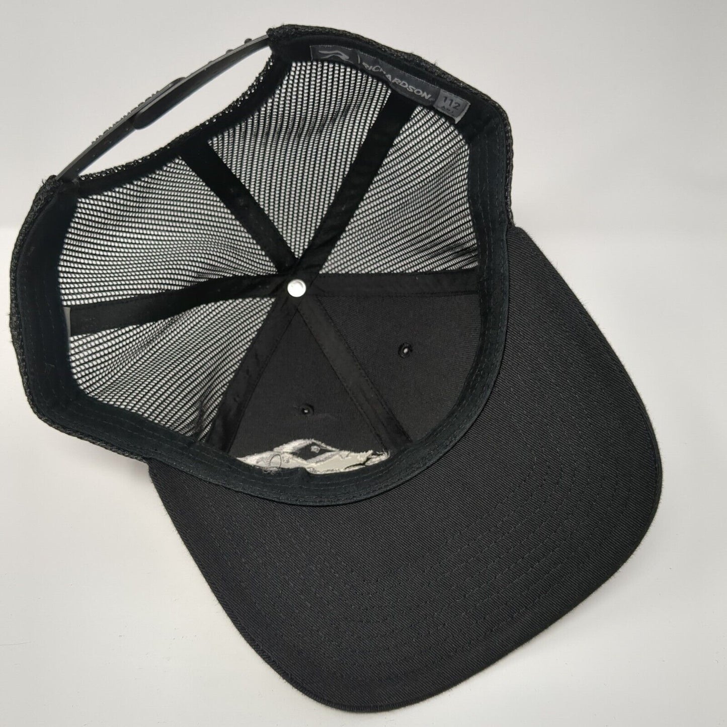 Roofline Supply & Delivery Snapback Trucker Hat Black OS Adjustable Mesh Back