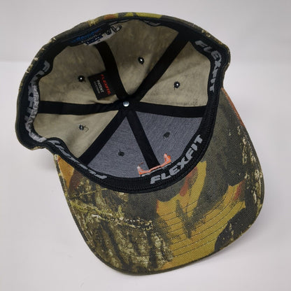 Mossy Oak Fitted Hat Camo L-XL Embroidered Flexfit Hunting W/Tags