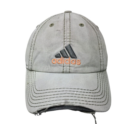 Adidas Slideback Hat Green OSFA Adjustable Embroidered 3 Stripes
